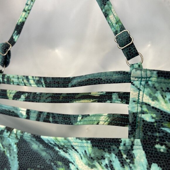 Athleta Women Napali Cross Strap Tankini Size Small - Picture 5 of 9